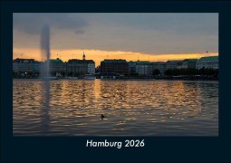 Cover-Bild zum Titel 'Hamburg 2026 Fotokalender DIN A5' von 'Tobias Becker'