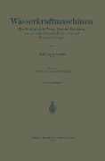 Cover-Bild zum Titel 'Wasserkraftmaschinen' von 'Ludwig Quantz'