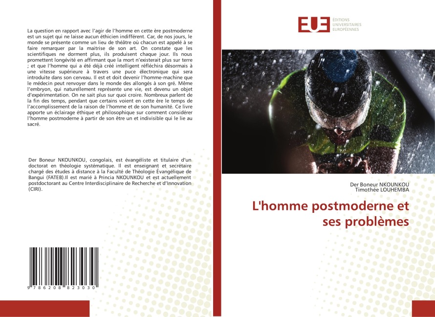 L'homme postmoderne et ses problèmes - der Boneur Nkounkou, Timothée Louhemba