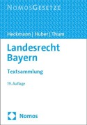 Cover-Bild zum Titel 'Landesrecht Bayern' von ''