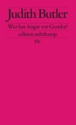 Cover-Bild zum Titel 'Wer hat Angst vor Gender?' von 'Judith Butler'