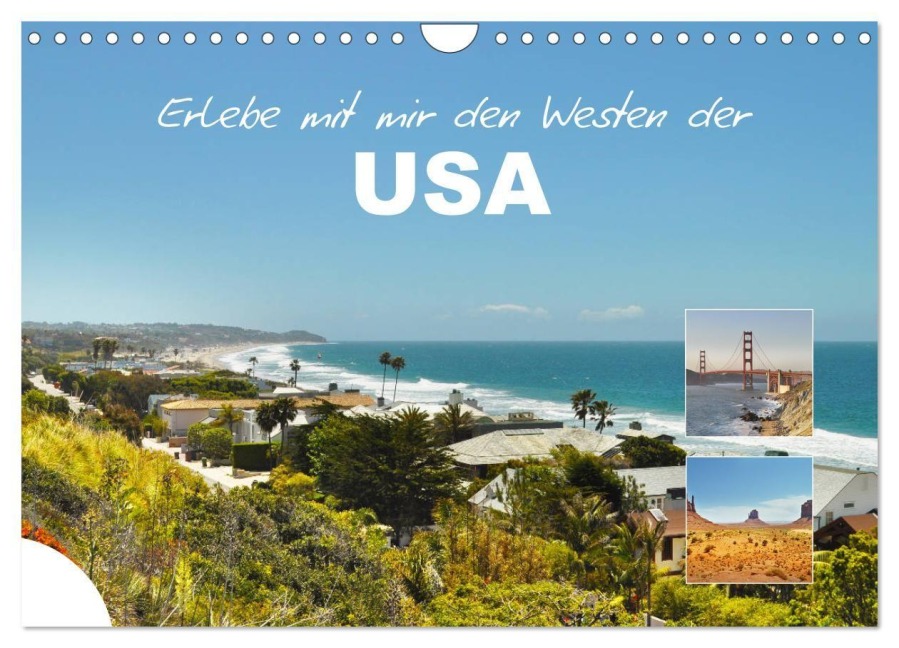 Erlebe mit mir den Westen der USA (Wandkalender 2027 DIN A4 quer), CALVENDO Monatskalender - Nadine Büscher