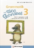 Cover-Bild zum Titel 'Grammatik mit Rico Schnabel, Klasse 3' von 'Stefanie Drecktrah, Mareike Hahn'