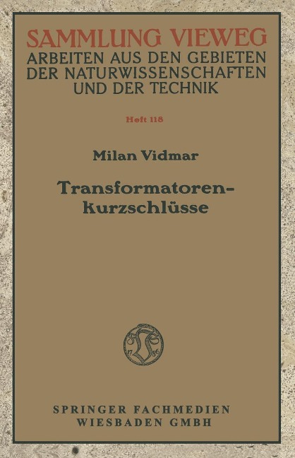 Transformatorenkurzschlüsse - Milan Vidmar