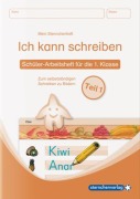Cover-Bild zum Titel 'Ich kann schreiben  Teil 1 Schüler-Arbeitsheft für die 1. Klasse' von 'Katrin Langhans'