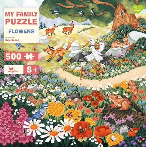 My Family Puzzle - Flowers - 