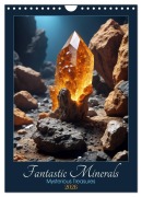 Cover-Bild zum Titel 'Fantastic Minerals - Mysterious Treasures (Wall Calendar 2026 DIN A4 portrait), CALVENDO 12 Month Wall Calendar' von 'Sebastian Luedke'