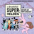Cover-Bild zum Titel '02: Gefahr auf dem Schulfest' von 'Die Grundschul-Superhelden'