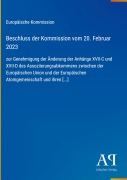 Cover-Bild zum Titel 'Beschluss der Kommission vom 20. Februar 2023' von 'Europäische Kommission'