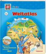 Cover-Bild zum Titel 'WAS IST WAS Junior Weltatlas für Kinder' von 'Heike Herrmann, Christina Braun'
