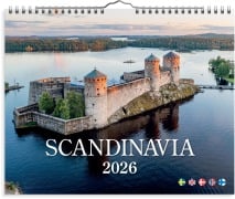 Cover-Bild zum Titel 'Burde Wandkalender Scandinavia 2026' von ''