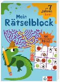Cover-Bild zum Titel 'Klett Mein Rätselblock ab 7 Jahren Band 1' von ''