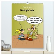 Cover-Bild zum Titel 'Trumix Cartoons - Nichts geht mehr (hochwertiger Premium Wandkalender 2026 DIN A2 hoch), Kunstdruck in Hochglanz' von 'Trumix (Reinhard Trummer)'