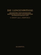 Cover-Bild zum Titel 'Die Lungenphthise' von 'Siegfried Gräff, Leopold Küpferle'