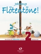 Cover-Bild zum Titel 'Jede Menge Flötentöne! 2 (mit Audio-Download)' von 'Barbara Ertl'