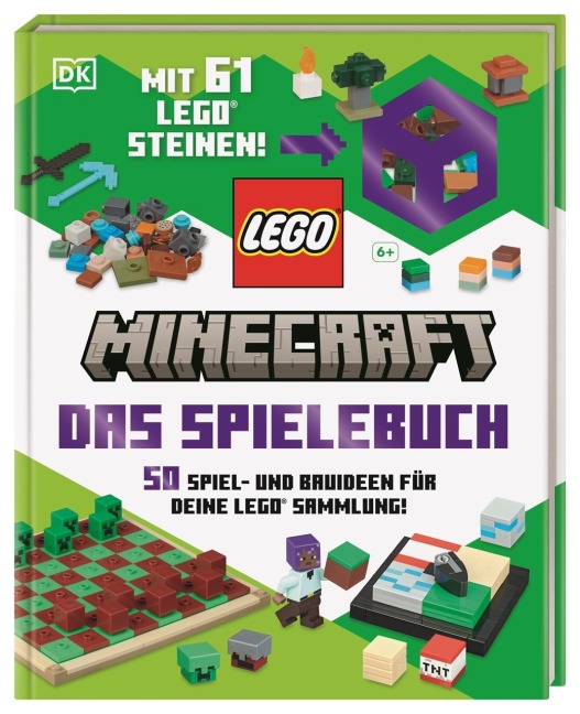 LEGO® Minecraft® Das Spielebuch - Julia March, Simon Hugo