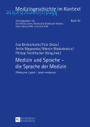 Cover-Bild zum Titel 'Medizin und Sprache - die Sprache der Medizin' von ''