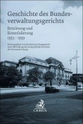 Cover-Bild zum Titel 'Geschichte des Bundesverwaltungsgerichts' von ''
