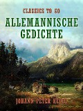 Cover-Bild zum Titel 'Allemannische Gedichte' von 'Johann Peter Hebel'