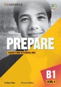 Cover-Bild zum Titel 'Prepare Level 4 Teacher's Book with Digital Pack' von 'Hilary Plass'