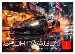 Sportwagen Fantasien (Wandkalender 2026 DIN A2 quer), CALVENDO Monatskalender - Peter Roder