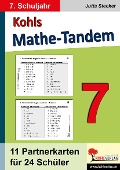 Cover-Bild zum Titel 'Kohls Mathe-Tandem / Klasse 7' von 'Jutta Stecker'