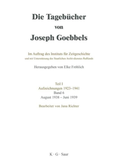 August 1938 - Juni 1939 - 
