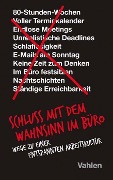 Cover-Bild zum Titel 'Schluss mit dem Wahnsinn im Büro' von 'Jason Fried, David Heinemeier Hansson'