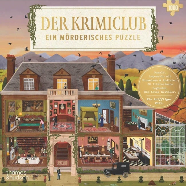 Der Krimiclub. Puzzle 1000 Teile - Max Dalton