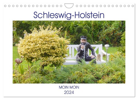 Schleswig-Holstein Moin Moin (Wandkalender 2024 DIN A4 quer), CALVENDO Monatskalender - Martina Busch
