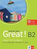 Cover-Bild zum Titel 'Great! B2, 2nd edition - Hybride Ausgabe allango' von ''