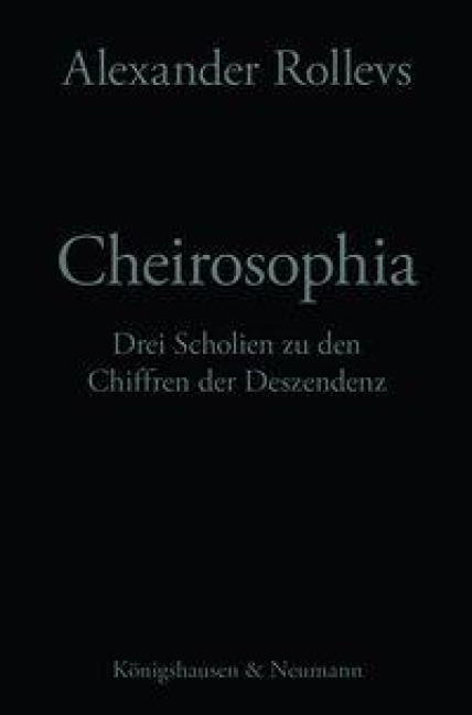 Cheirosophia - Alexander Rollevs