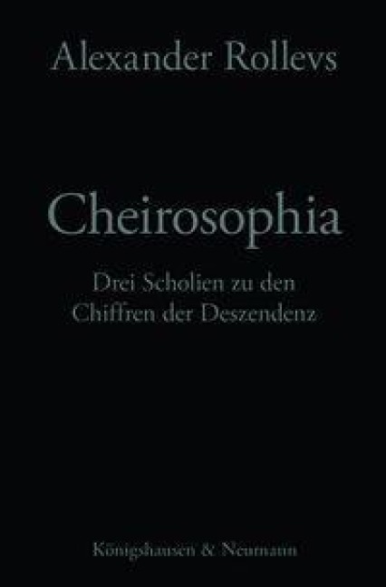 Cheirosophia - Alexander Rollevs