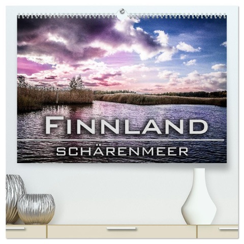 Finnland Schärenmeer (hochwertiger Premium Wandkalender 2024 DIN A2 quer), Kunstdruck in Hochglanz - Oliver Pinkoss Photostorys
