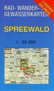 Spreewald 1 : 35 000 Rad-, Wander- und Gewässerkarten-Set - 