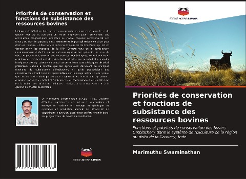 Priorités de conservation et fonctions de subsistance des ressources bovines - Marimuthu Swaminathan