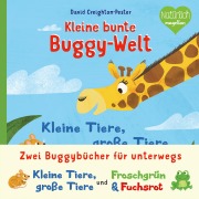 Kleine bunte Buggy-Welt - Kleine Tiere, Große Tiere & Froschgrün & Fuchsrot - 