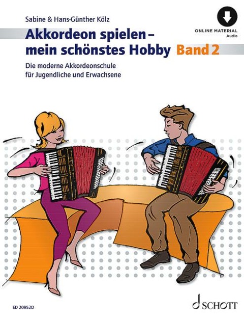 Akkordeon spielen - mein schönstes Hobby 2 - Sabine Kölz, Hans-Günther Kölz