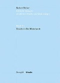 Cover-Bild zum Titel 'Drucke in Die Rheinlande' von 'Robert Walser'