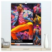 Rap Kings. Paintings im Streetwear-Charme (hochwertiger Premium Wandkalender 2026 DIN A2 hoch), Kunstdruck in Hochglanz - Rose Hurley