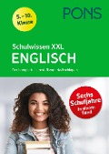 Cover-Bild zum Titel 'PONS Schulwissen XXL Englisch 5.-10. Klasse' von ''