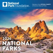 Cover-Bild zum Titel '2026 National Park Foundation Wall Calendar' von 'National Park Foundation'