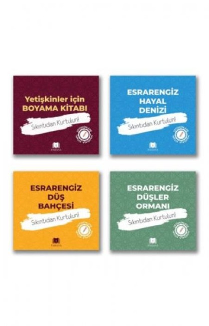 Yetiskinler Icin Mandala Seti - Emine Yildizgil