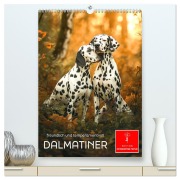 Cover-Bild zum Titel 'Dalmatiner - freundlich und temperamentvoll (hochwertiger Premium Wandkalender 2026 DIN A2 hoch), Kunstdruck in Hochglanz' von 'Peter Roder'