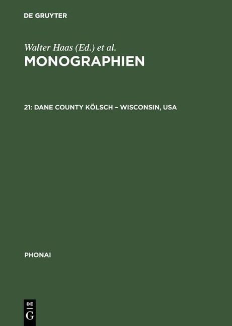 Dane County Kölsch - Wisconsin, USA - 
