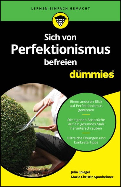 Sich von Perfektionismus befreien für Dummies - Marie Christin Sponheimer, Julia Spiegel