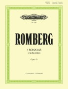 Cover-Bild zum Titel 'Sonaten op. 43 Nr. 1-3' von 'Bernhard Heinrich Romberg'