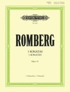 Cover-Bild zum Titel 'Sonaten op. 43 Nr. 1-3' von 'Bernhard Heinrich Romberg'