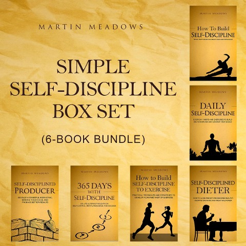 Simple Self-Discipline Box Set (6-Book Bundle) - Martin Meadows