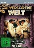 Cover-Bild zum Titel 'Die verlorene Welt' von 'Arthur Conan Doyle, Scott Kraft, Garfield Reeves-Stevens, James Thorpe, Nick Jacobs'